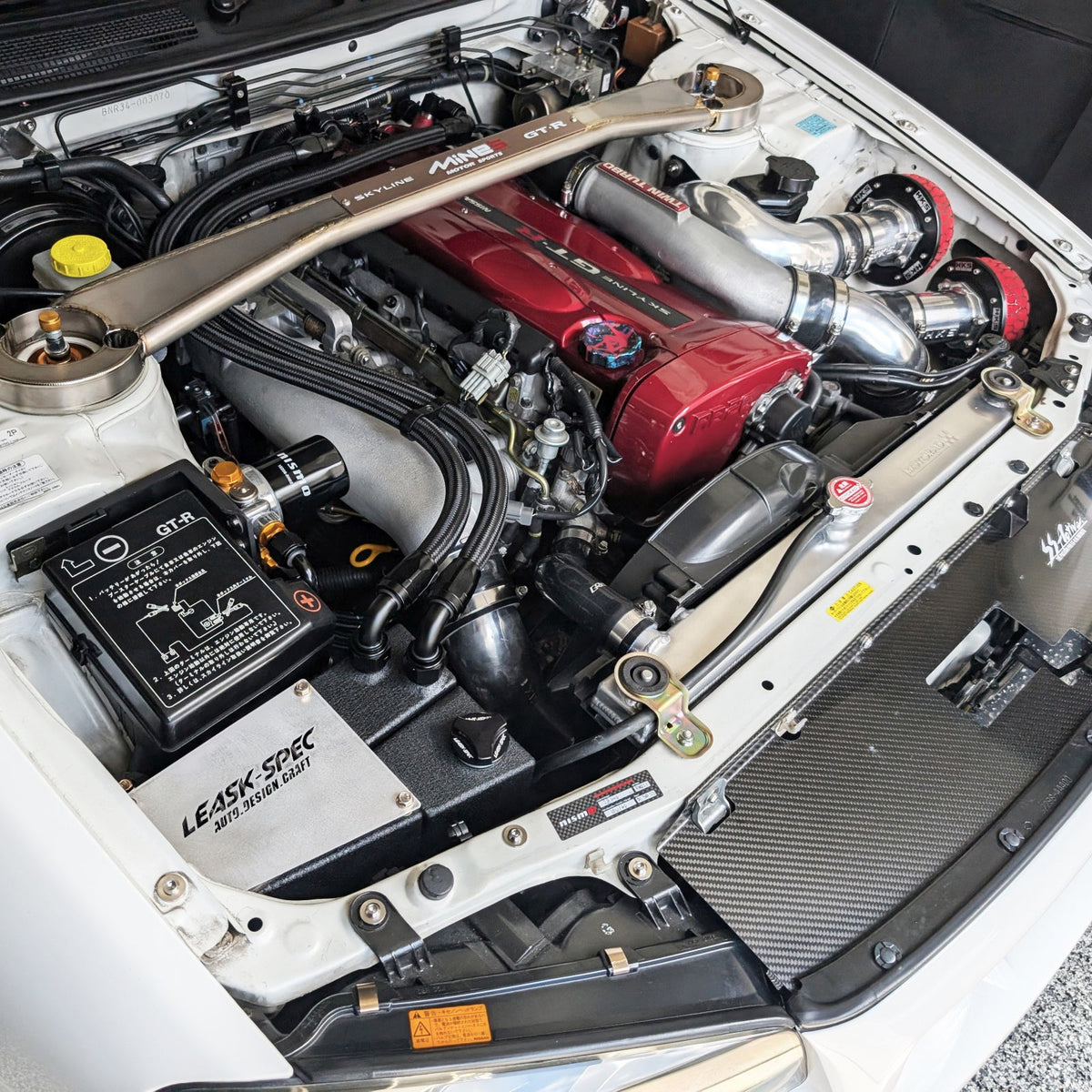 ZSPEC Stage-2 Titanium Hardware Kit for the Nissan Skyline GTR R34, RB26DETT