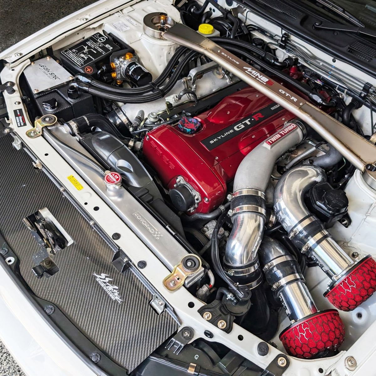 ZSPEC Stage-2 Titanium Hardware Kit for the Nissan Skyline GTR R34, RB26DETT