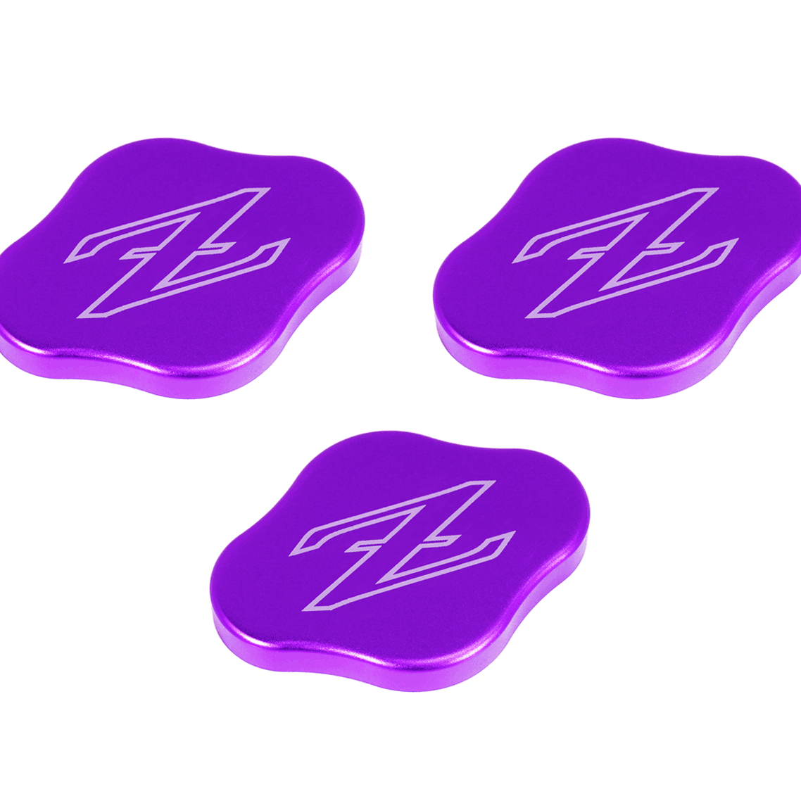ZSPEC Fluid Reservoir Cap Covers Set for '23+ Nissan Z RZ34, Billet, 3 Caps
