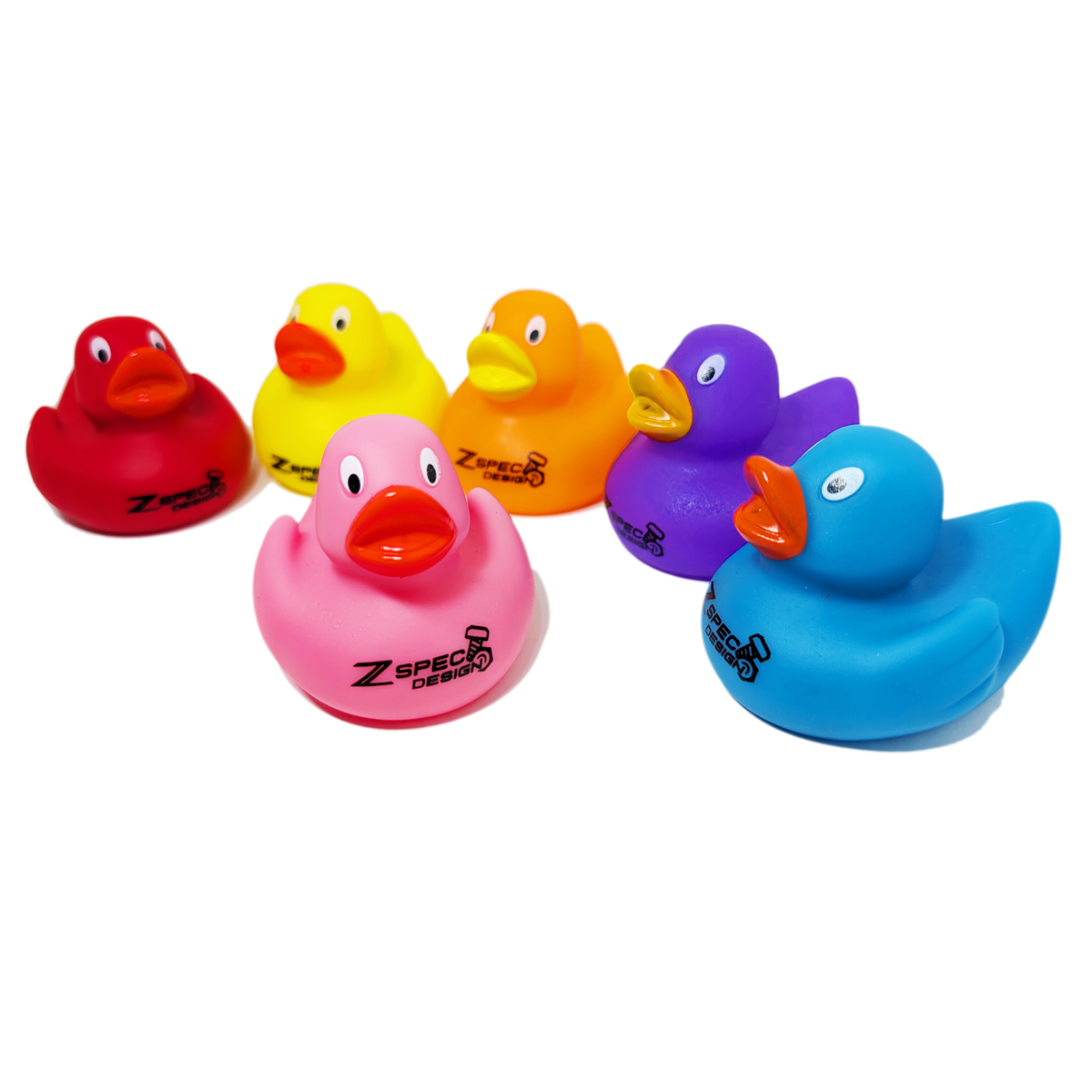 ZSPEC-Branded Squeezy Ducks - Various Colors - great for Jeeps/SUV dashes