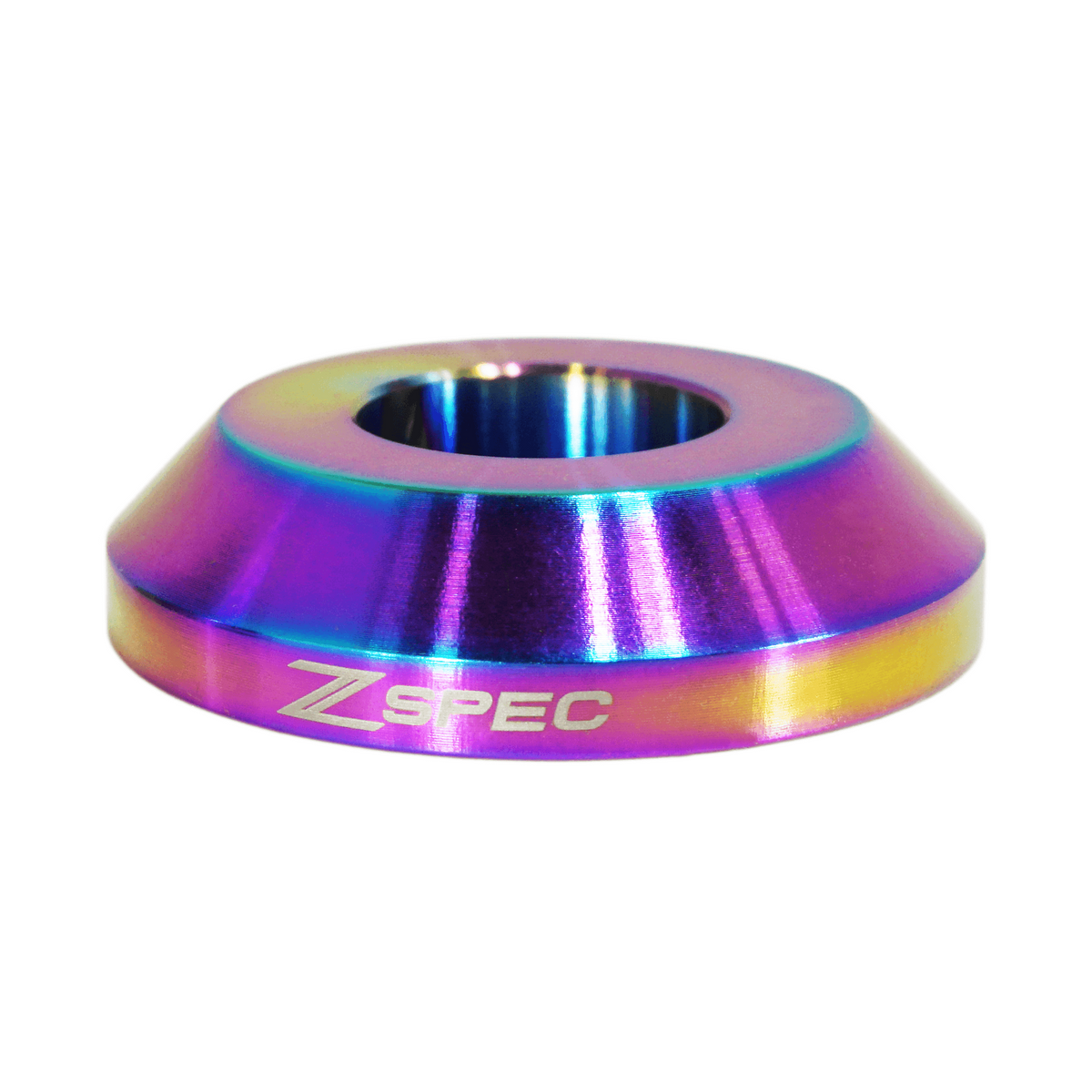 ZSPEC Shift Boot Knob Finisher, Burned Grade-5 Titanium, 9mm Tall, 300zx/350z/370z/Z/G/Q