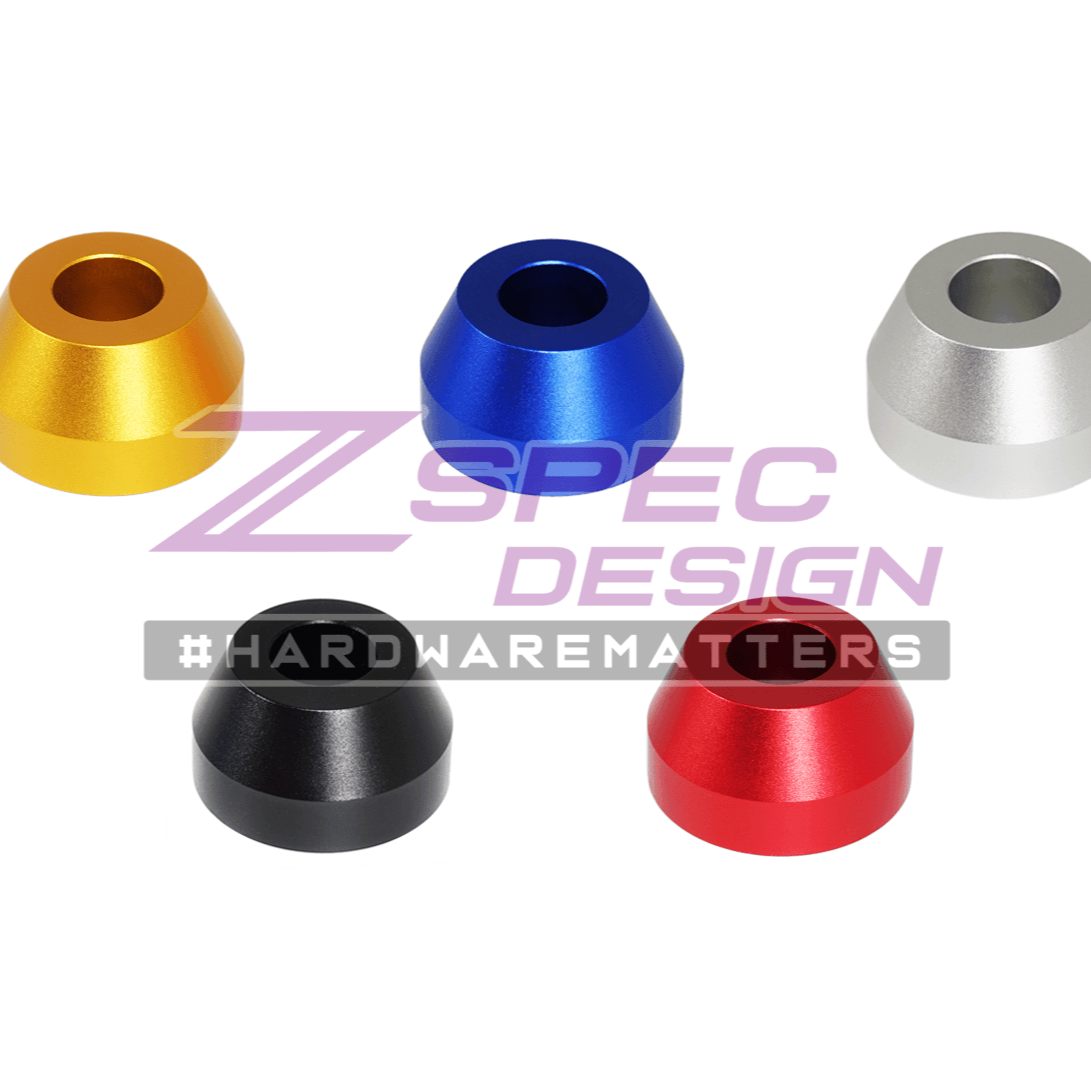 ZSPEC Shift Boot Knob Finisher, Billet 6061 Aluminum, 20mm Tall, 300zx/350z/370z/Z/G/Q