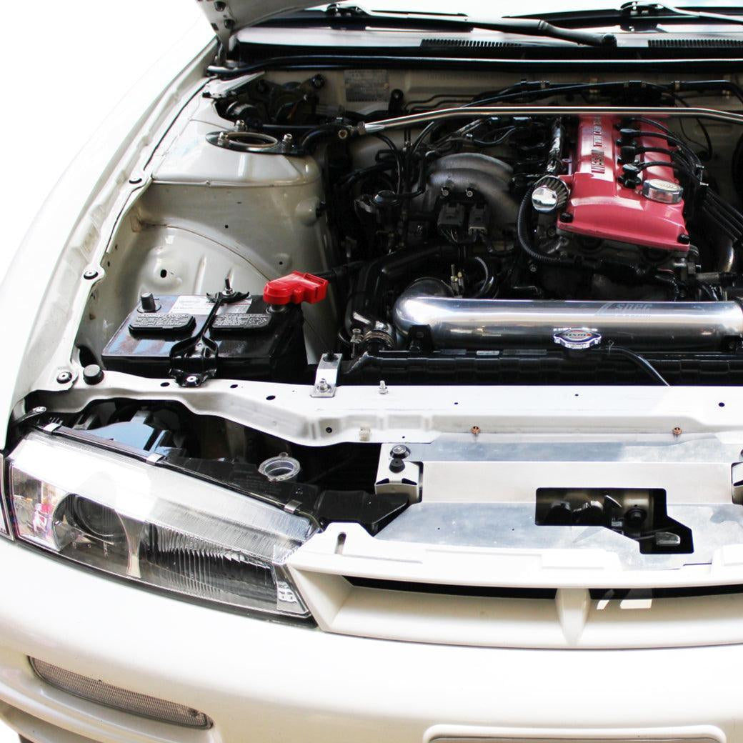 ZSPEC Stage-2 Dress Up Bolts® Fastener Kit for '95-98 Nissan 240SX S14, Stainless & Billet