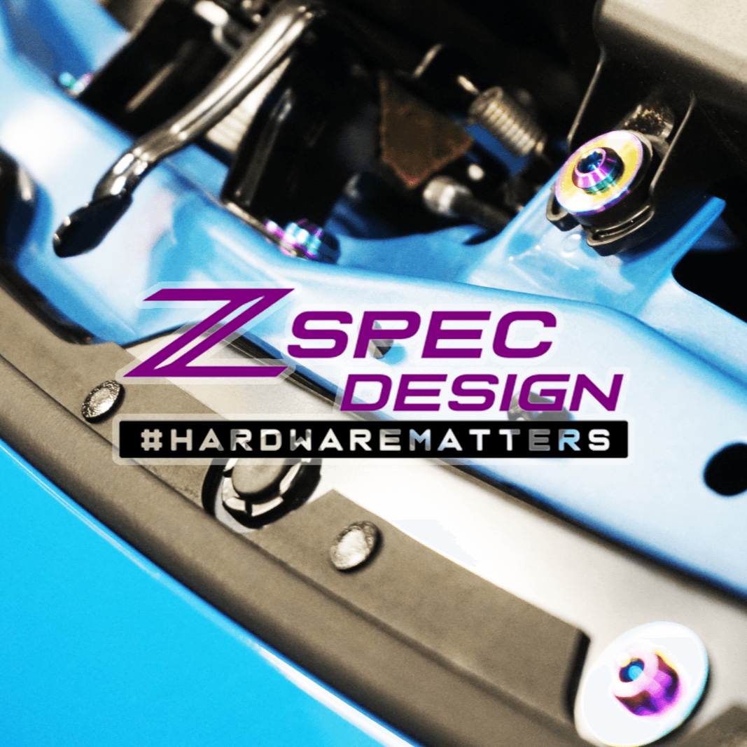 ZSPEC Stage-1 Dress Up Bolts® Fastener Kit for '22+ Toyota GR86 & Subaru BRZ, Titanium