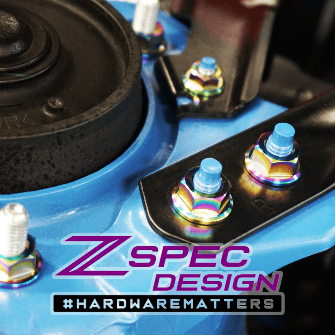 ZSPEC Stage-1 Dress Up Bolts® Fastener Kit for '22+ Toyota GR86 & Subaru BRZ, Titanium