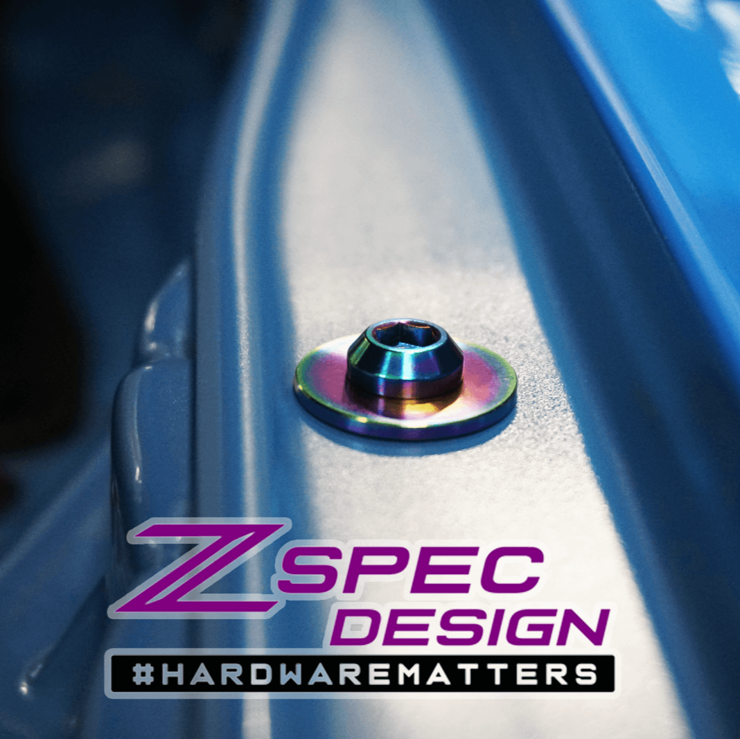 ZSPEC Stage-1 Dress Up Bolts® Fastener Kit for '22+ Toyota GR86 & Subaru BRZ, Titanium