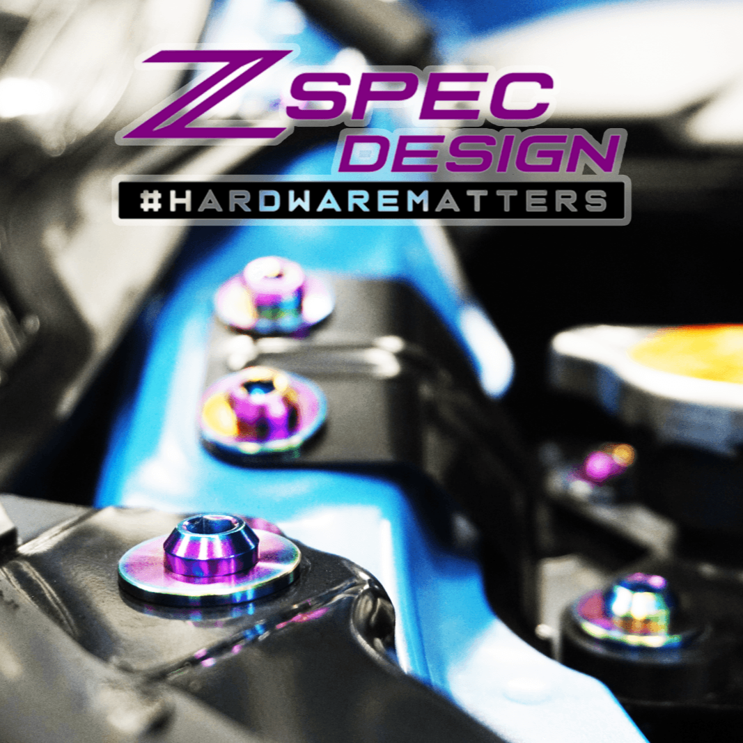 ZSPEC Stage-1 Dress Up Bolts® Fastener Kit for '22+ Toyota GR86 & Subaru BRZ, Titanium