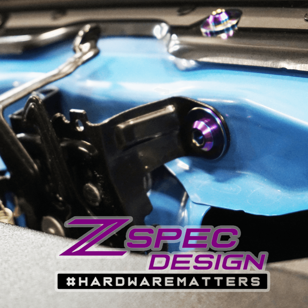 ZSPEC Stage-1 Dress Up Bolts® Fastener Kit for '22+ Toyota GR86 & Subaru BRZ, Titanium