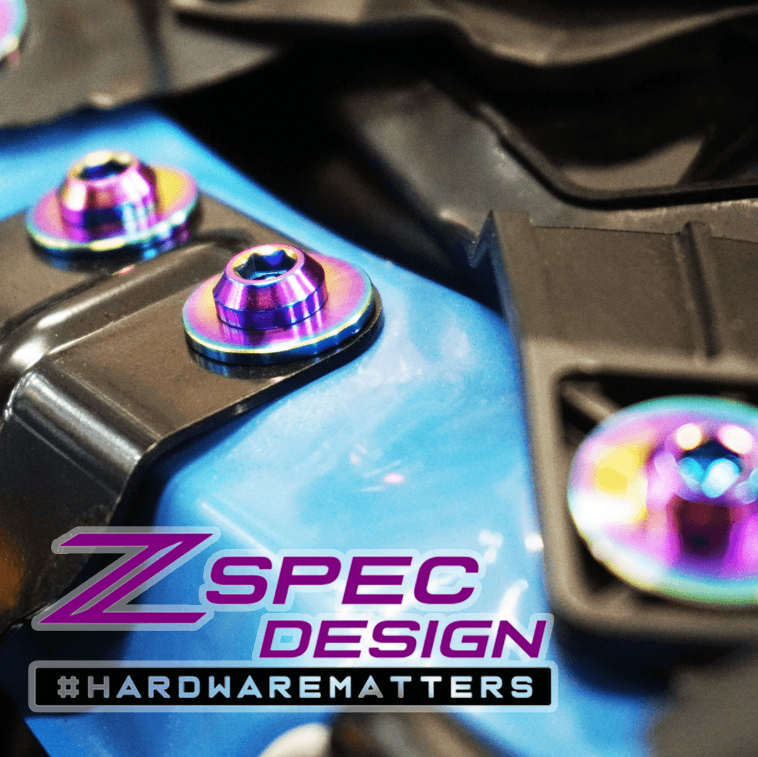 ZSPEC Stage-1 Dress Up Bolts® Fastener Kit for '22+ Toyota GR86 & Subaru BRZ, Titanium
