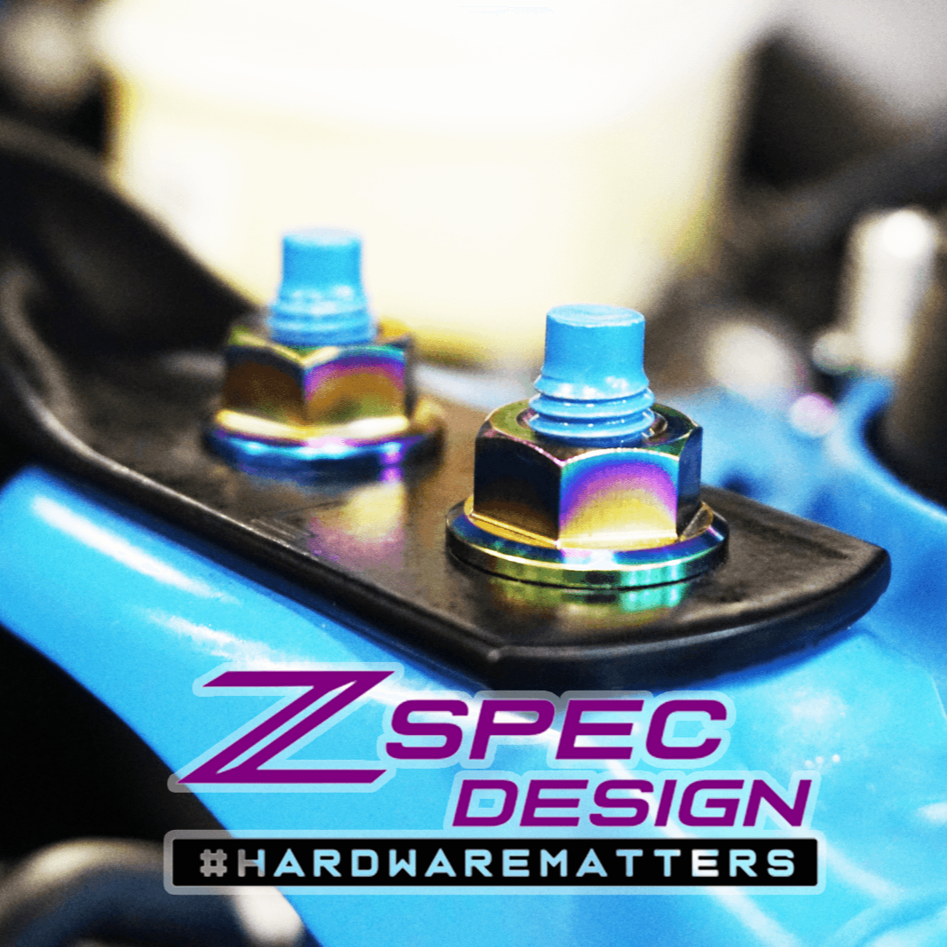 ZSPEC Stage-1 Dress Up Bolts® Fastener Kit for '22+ Toyota GR86 & Subaru BRZ, Titanium