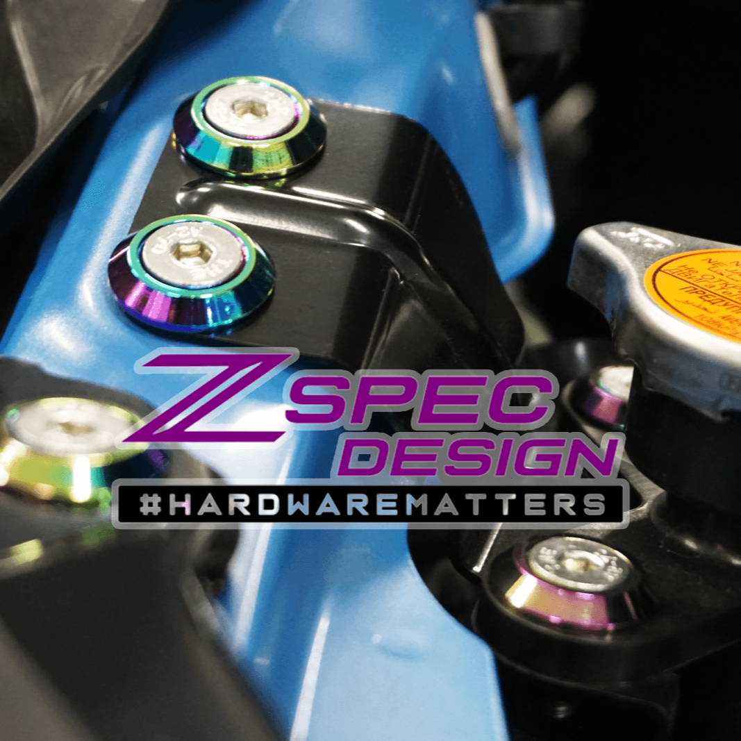 ZSPEC Stage-1 Dress Up Bolts® Fastener Kit for '22+ Toyota GR86 & Subaru BRZ, Stainless & Billet
