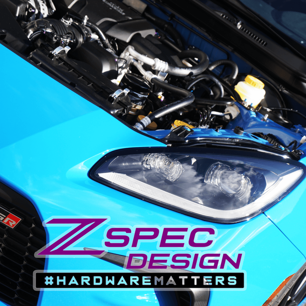 ZSPEC Stage-1 Dress Up Bolts® Fastener Kit for '22+ Toyota GR86 & Subaru BRZ, Stainless & Billet