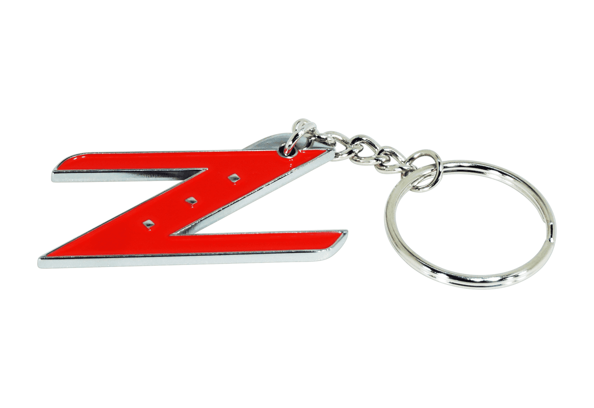 ZSPEC Chrome & Colored Keychain, Style: Nissan 350z Z33
