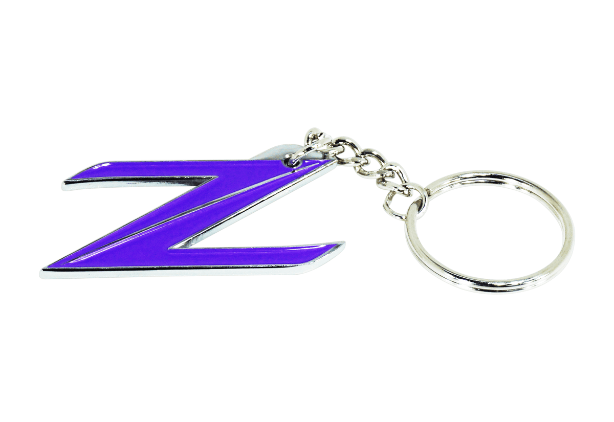 ZSPEC Chrome & Colored Keychain, Style: Nissan 370z Z34