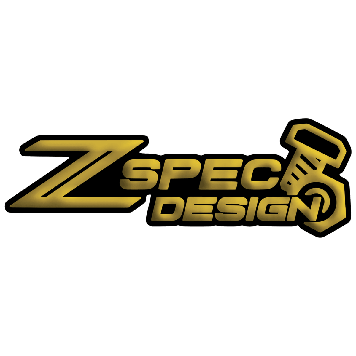 Windshield Banner, ZSPEC Design, Vinyl Sticker Decal, ~16" x  6"