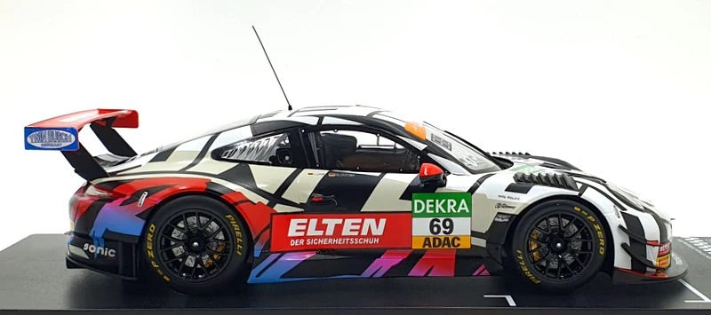 STM Diecast Ixo 2018 Porsche 911 991.2 GT3 R Iron Force No.69 ADAC GT Masters 2018 Slooten, Luhr...