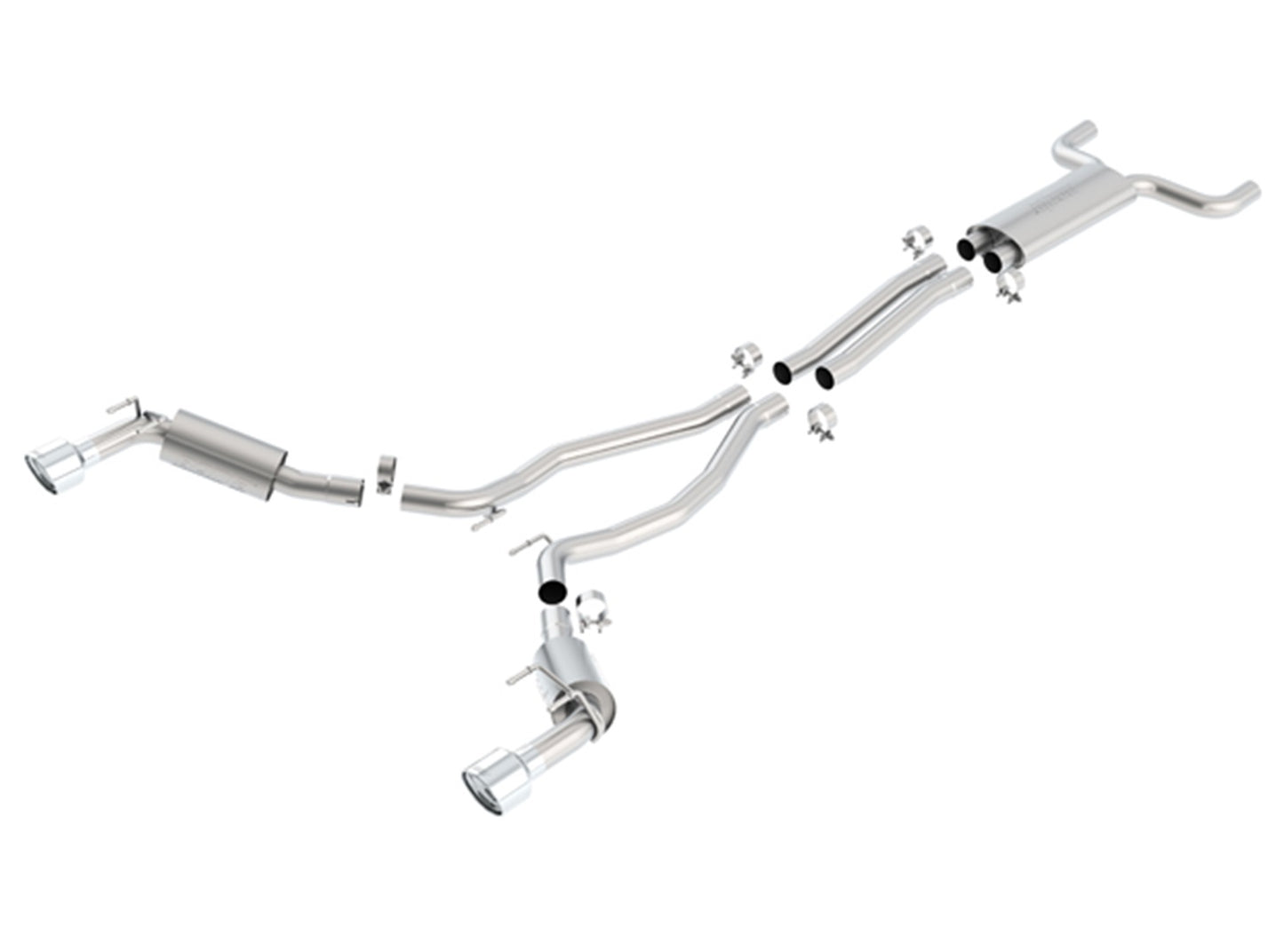 Camaro SS 2010-2013 Cat-Back(tm) Exhaust System EC-Type Approved S-Type