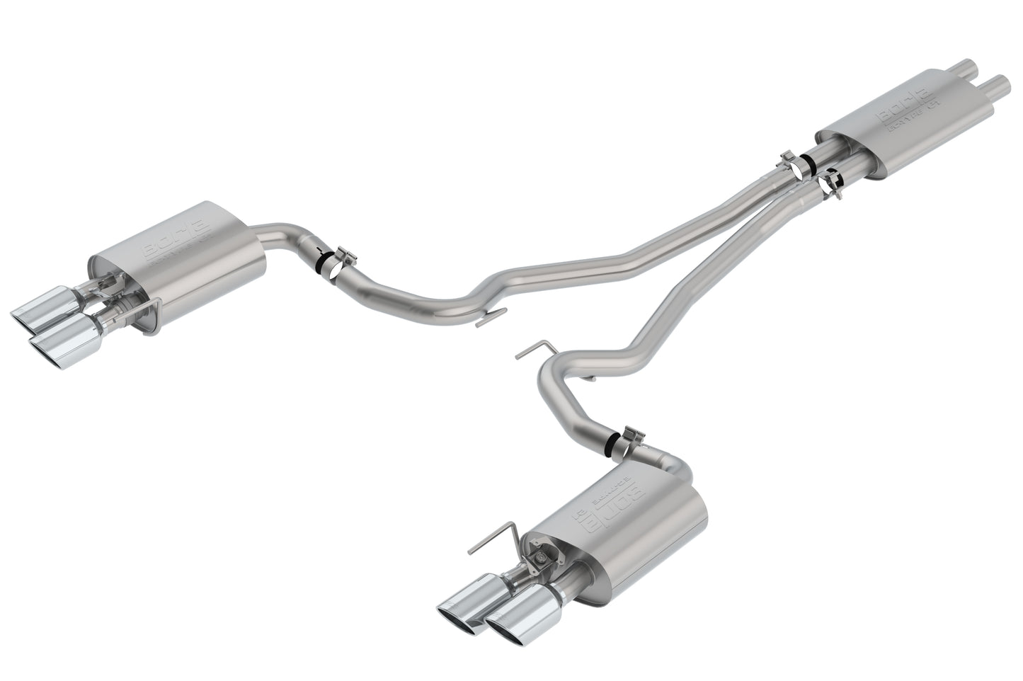 2018-2020 Ford Mustang GT Cat-Back Exhaust System ECE Approved Touring
