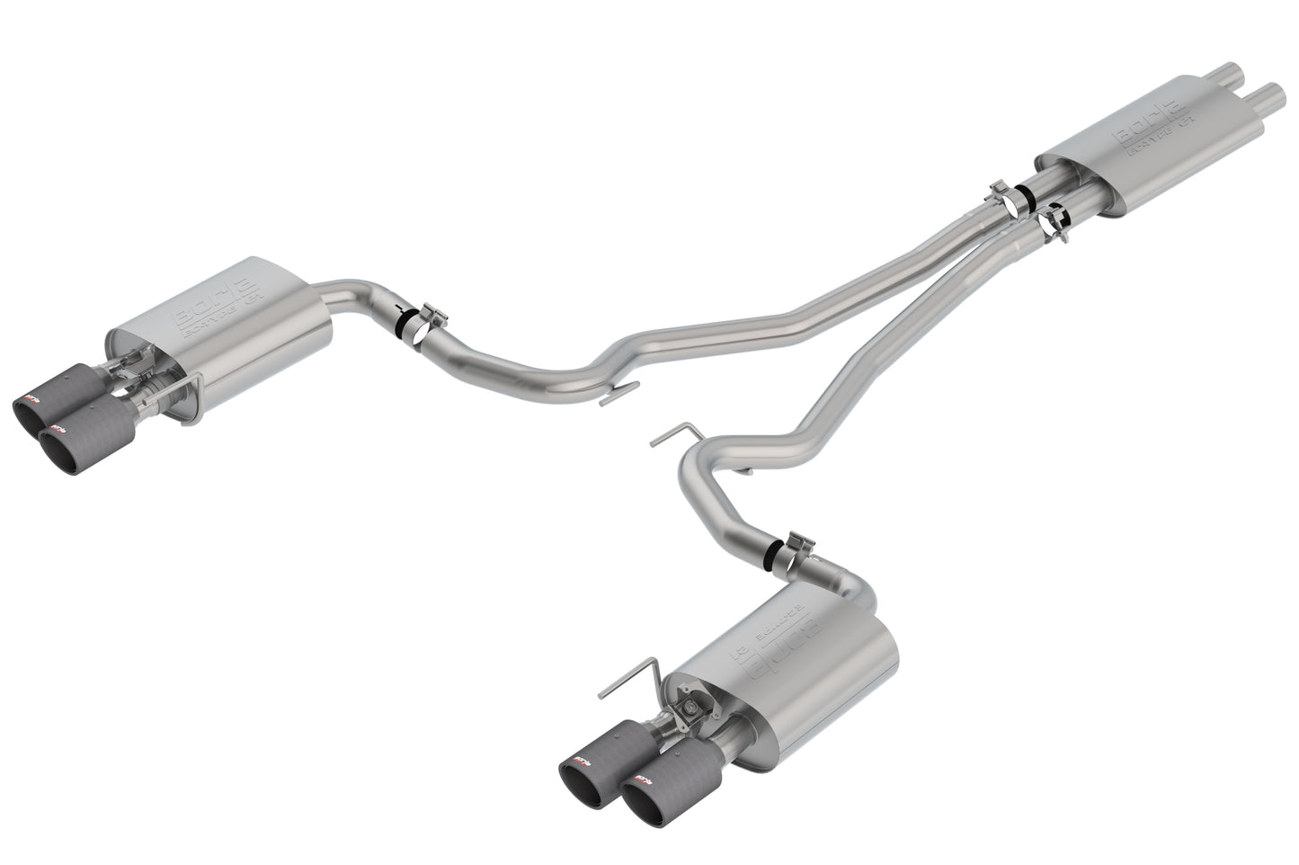 2018-2020 Ford Mustang GT Cat-Back Exhaust System ECE Approved Touring