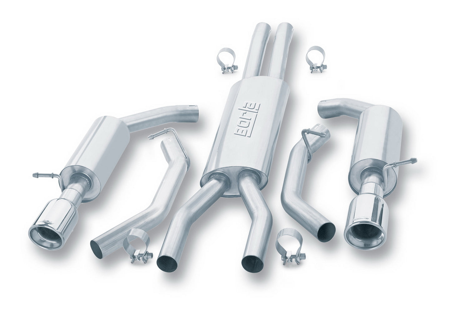 2002 Ford Thunderbird Cat-Back Exhaust System Touring