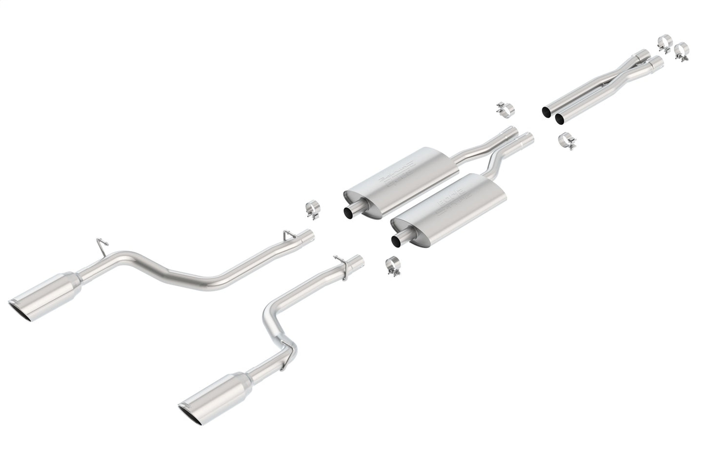 2005-2010 Chrysler 300C/ Dodge Magnum RT/ Charger RT Cat-Back Exhaust System S-Type