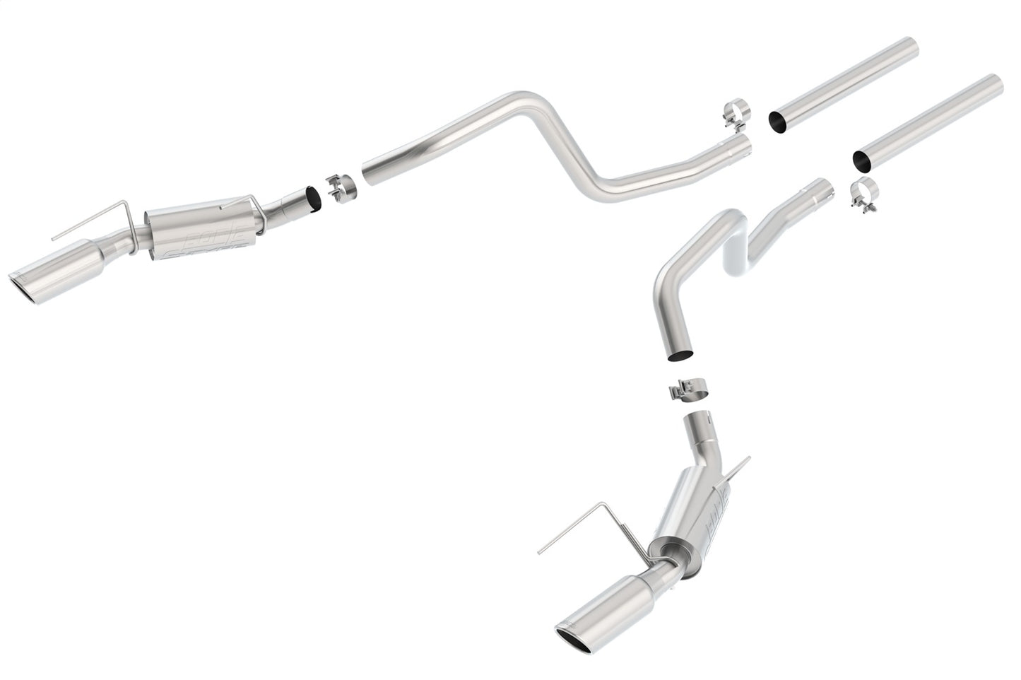 2005-2009 Ford Mustang GT/ Mustang Shelby GT500 Cat-Back Exhaust System S-Type