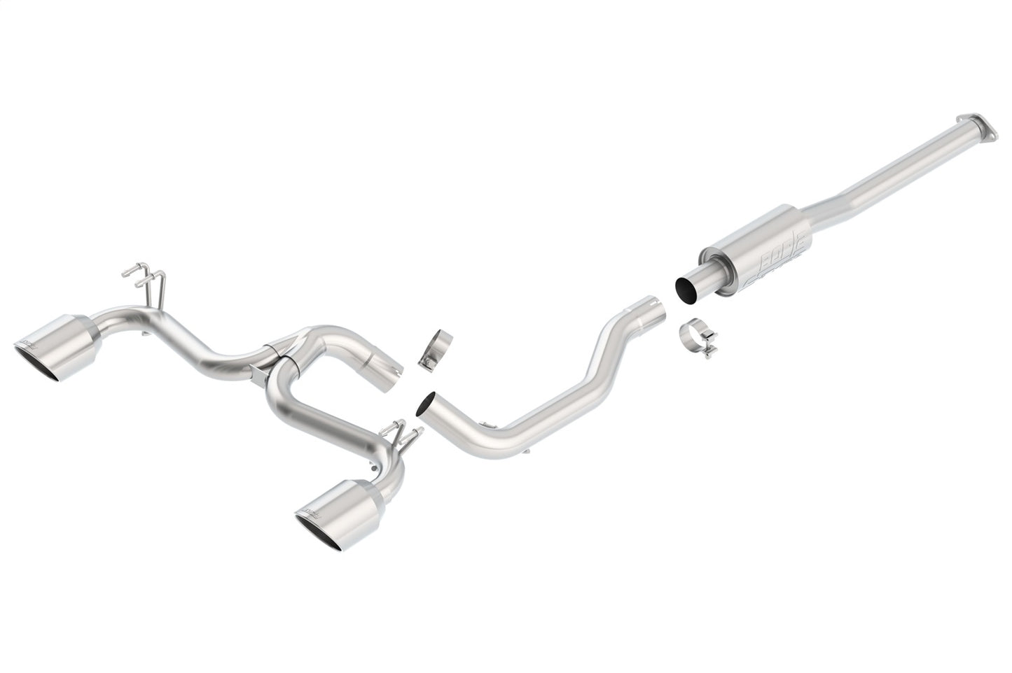 2008-2015 Mitsubishi Lancer Evolution X Cat-Back Exhaust System S-Type