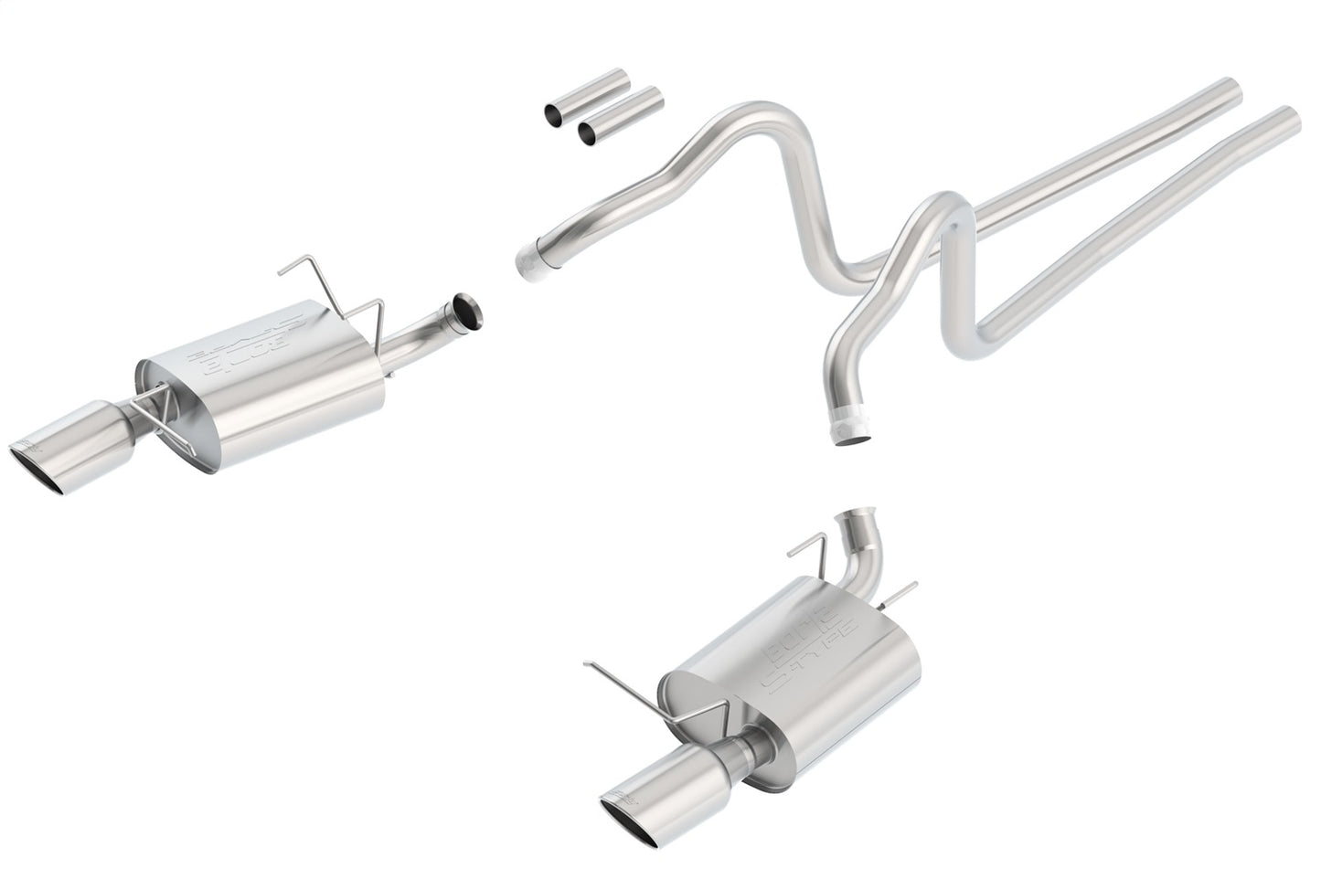 2011-2014 Ford Mustang V6 Cat-Back Exhaust System S-Type