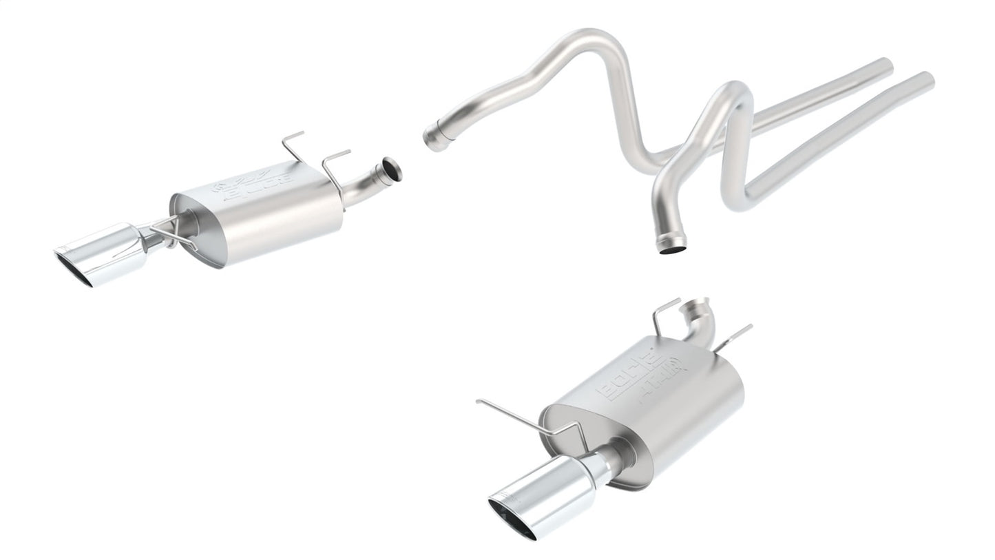 2011-2014 Ford Mustang V6 Cat-Back Exhaust System ATAK