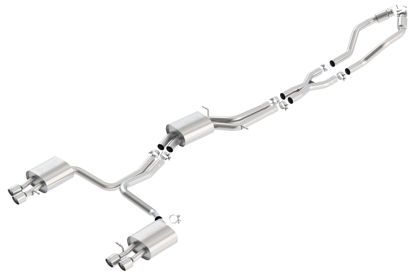 2010-2016 Audi S4 Cat-Back Exhaust System S-Type