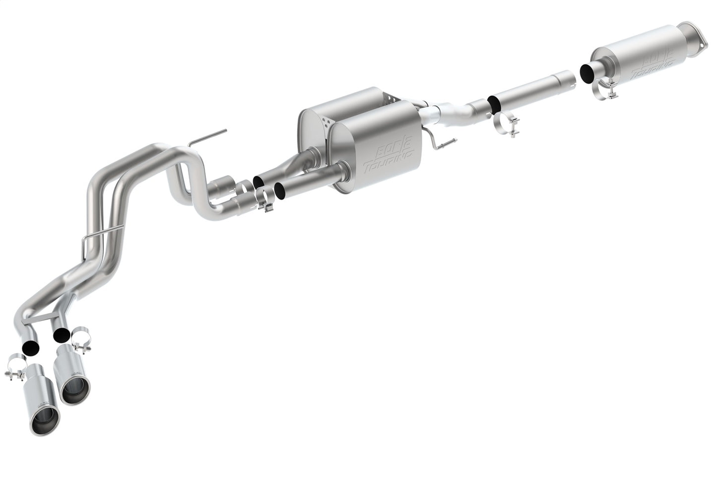 2010-2014 Ford F-150 SVT Raptor/ F-150 Harley Davidson Cat-Back Exhaust System Touring