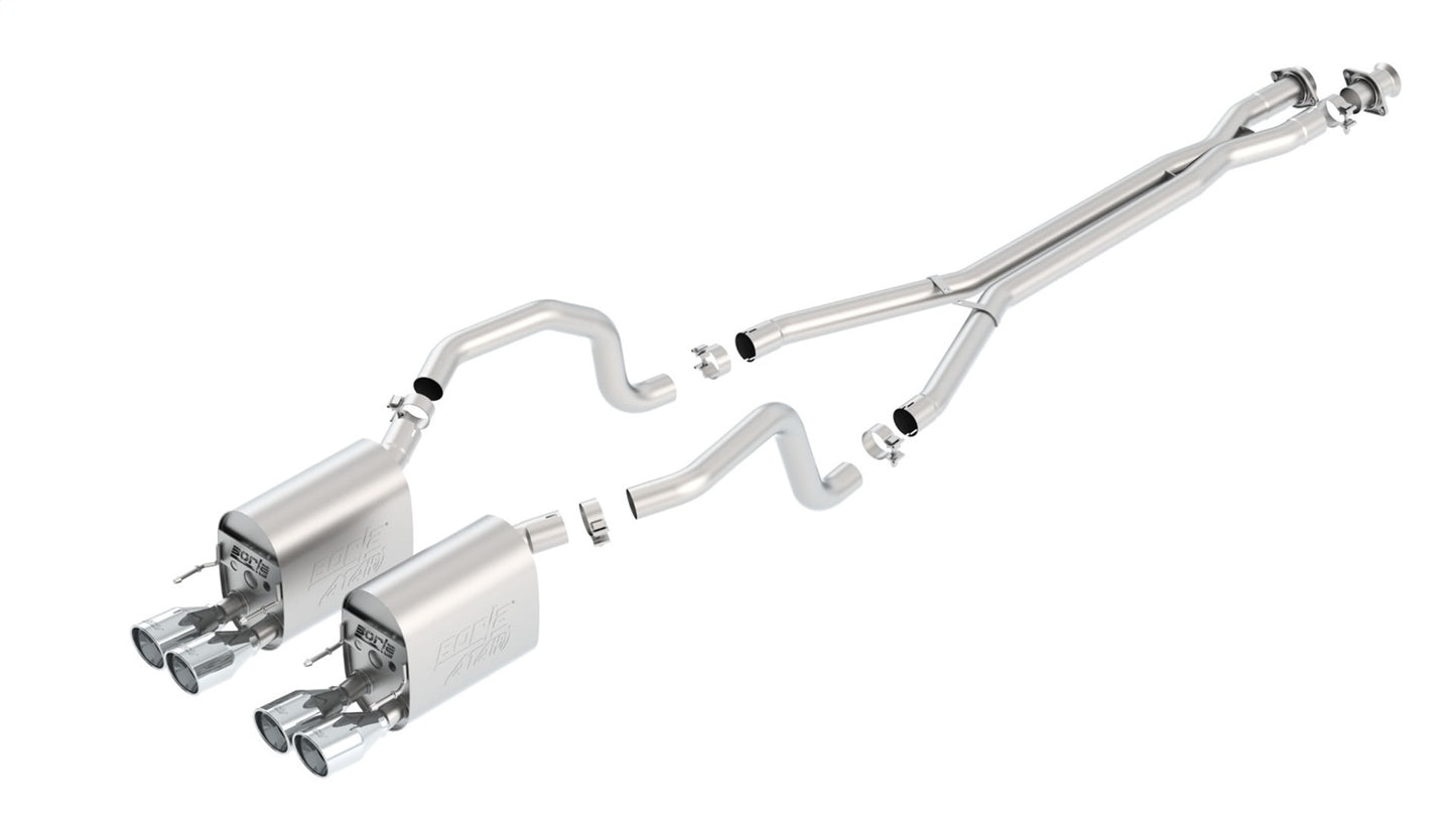 2009-2011 Chevrolet Corvette C6 Cat-Back Exhaust System ATAK