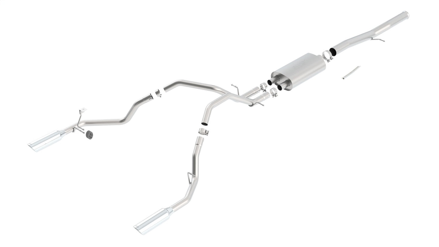 2011-2013 Chevrolet Silverado 1500/ GMC Sierra/ Sierra Denali 1500 Cat-Back Exhaust System S-Type