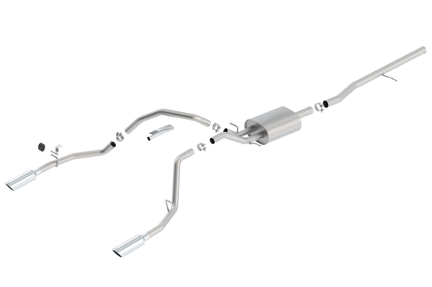 2014-2019 Chevrolet Silverado 1500/ GMC Sierra 1500 Cat-Back Exhaust System S-Type