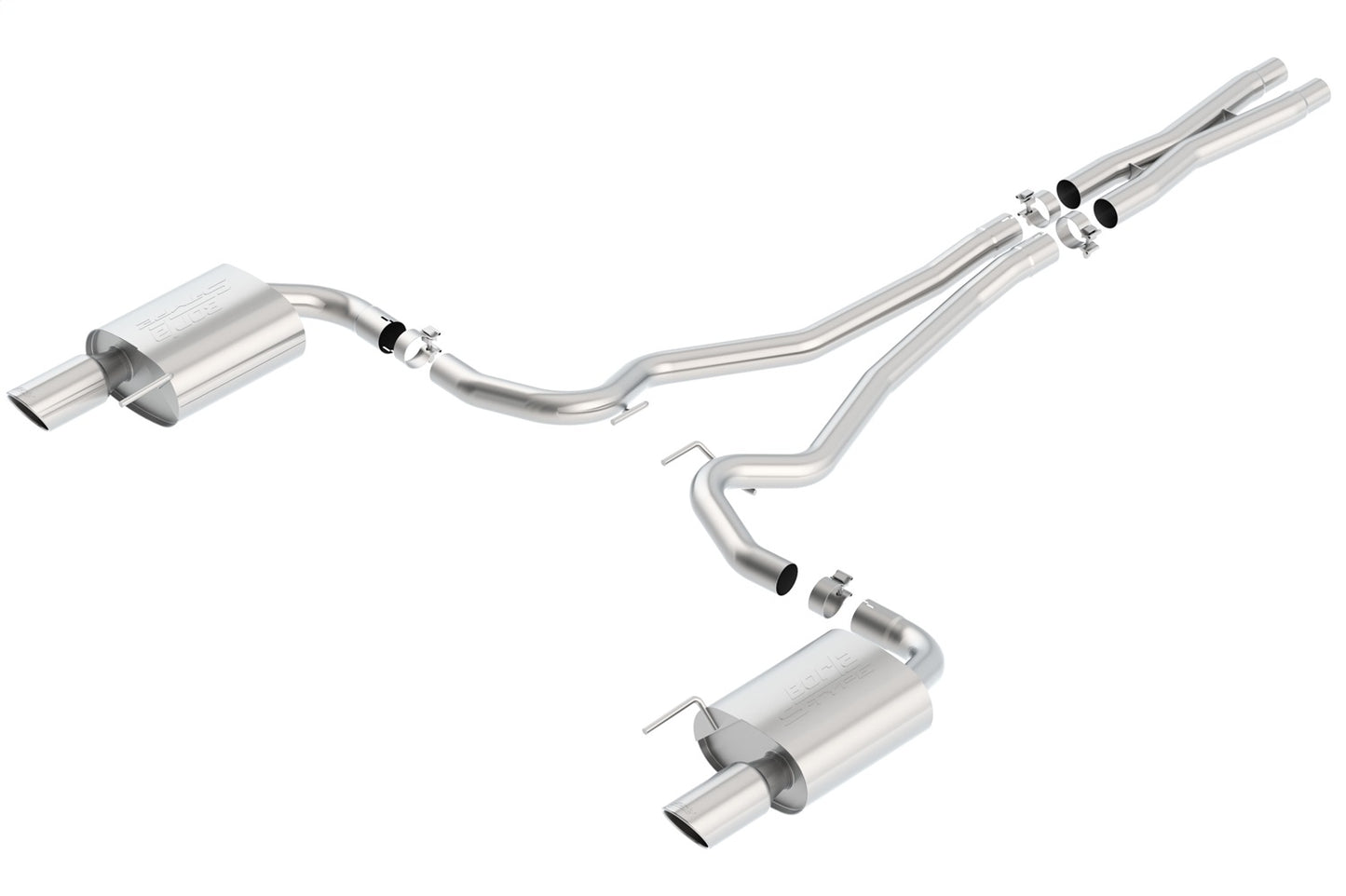 2015-2017 Ford Mustang GT Cat-Back Exhaust System S-Type
