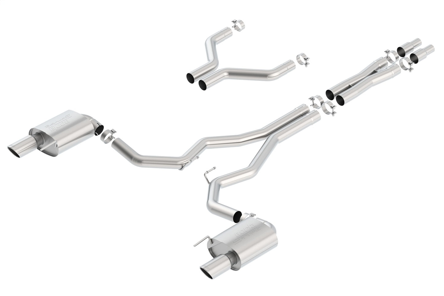 2015-2017 Ford Mustang GT Cat-Back Exhaust System S-Type