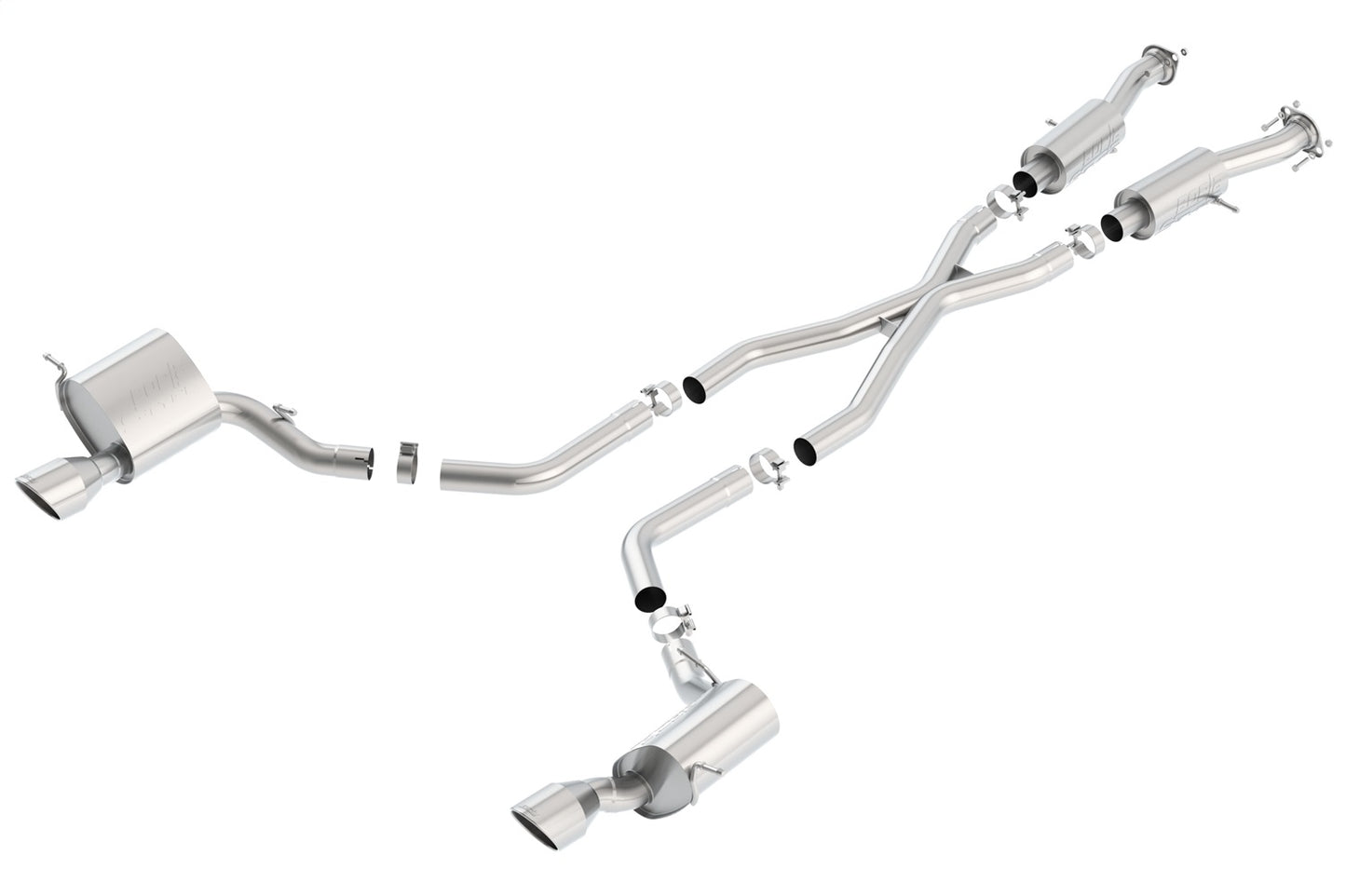 2015-2021 Jeep Grand Cherokee SRT WK2 Cat-Back Exhaust System S-Type