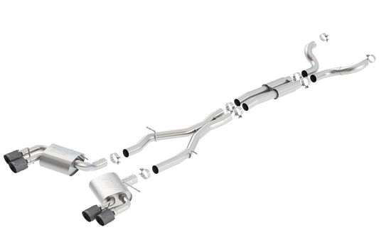 2016-2023 Chevrolet Camaro SS 3" With Dual Tips Cat-Back(tm) Exhaust System S-Type
