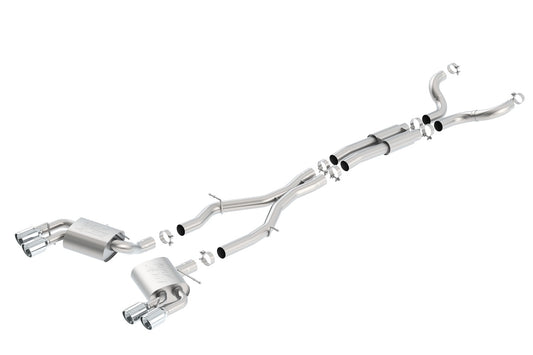 2016-2023 Chevrolet Camaro SS 3" With Dual Tips Cat-Back(tm) Exhaust System ATAK(r)