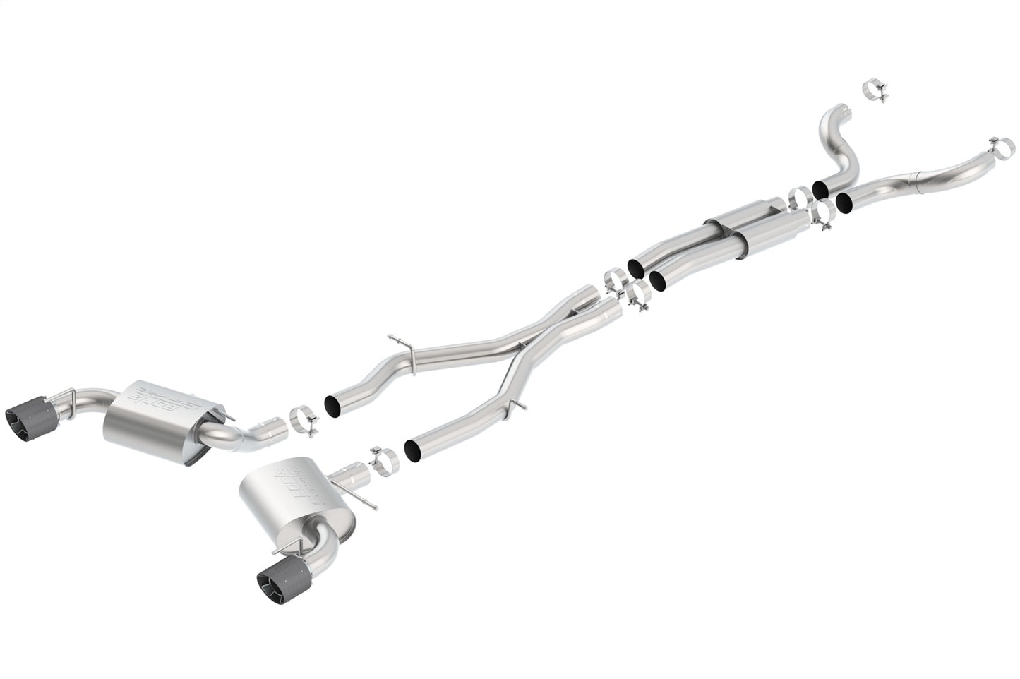 2016-2023 Chevrolet Camaro SS 3" With Single Tips Cat-Back(tm) Exhaust System S-Type