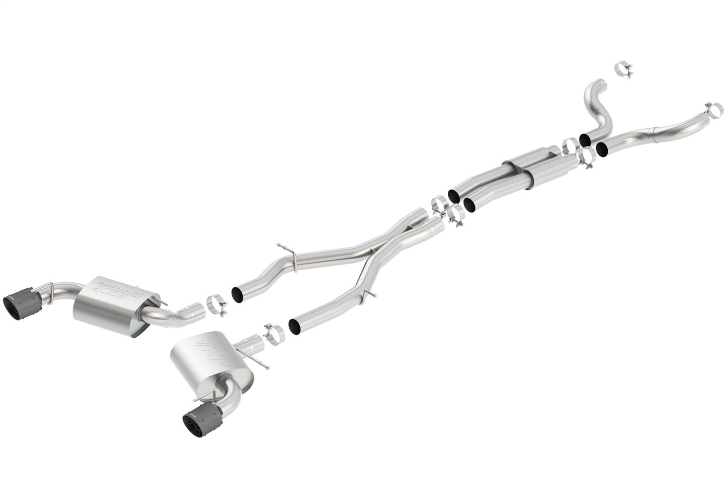 2016-2023 Chevrolet Camaro SS 3" With Single Tips Cat-Back(tm) Exhaust System S-Type
