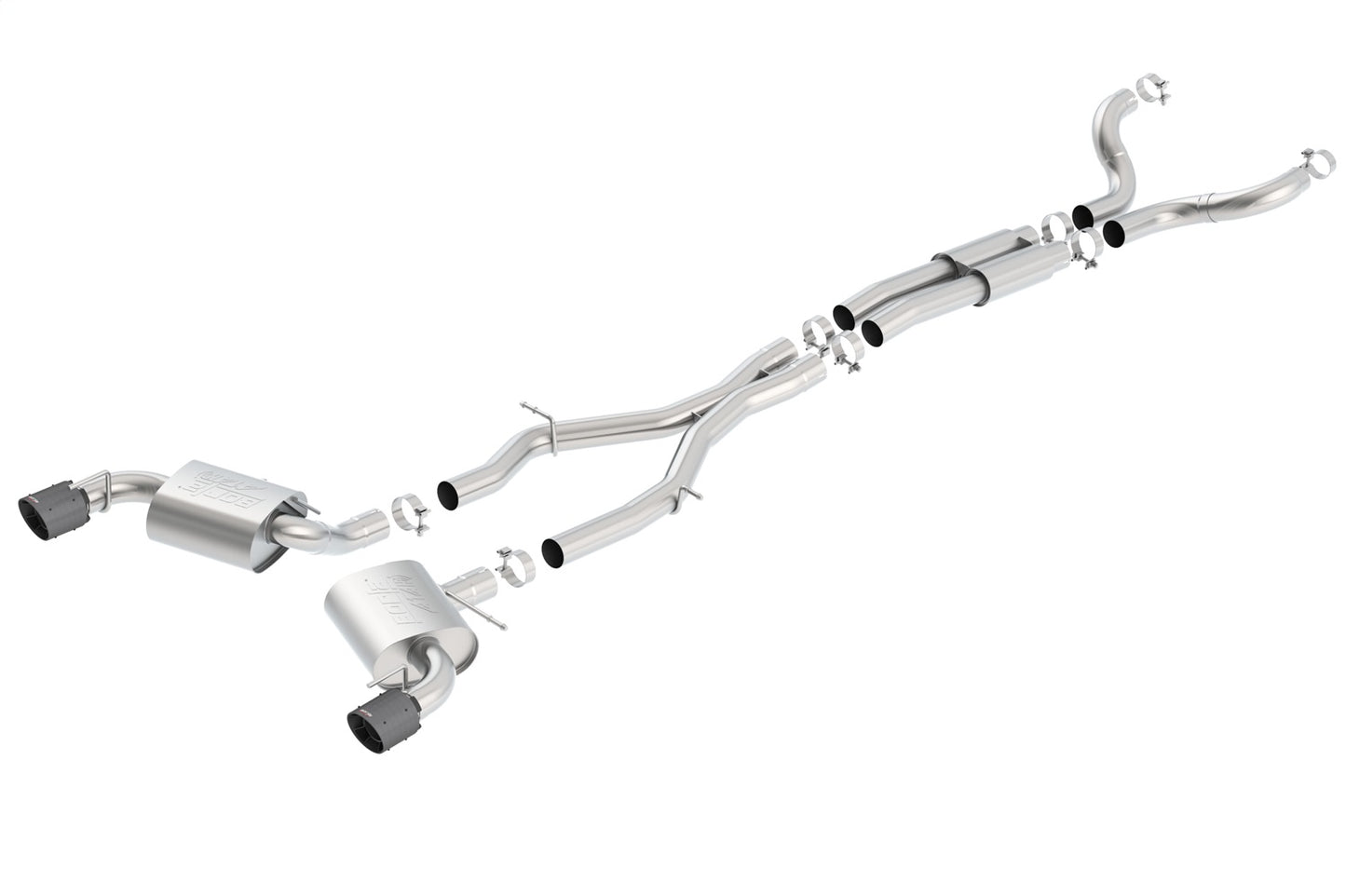 2016-2023 Chevrolet Camaro SS 3" With Single Tips Cat-Back(tm) Exhaust System ATAK(r)