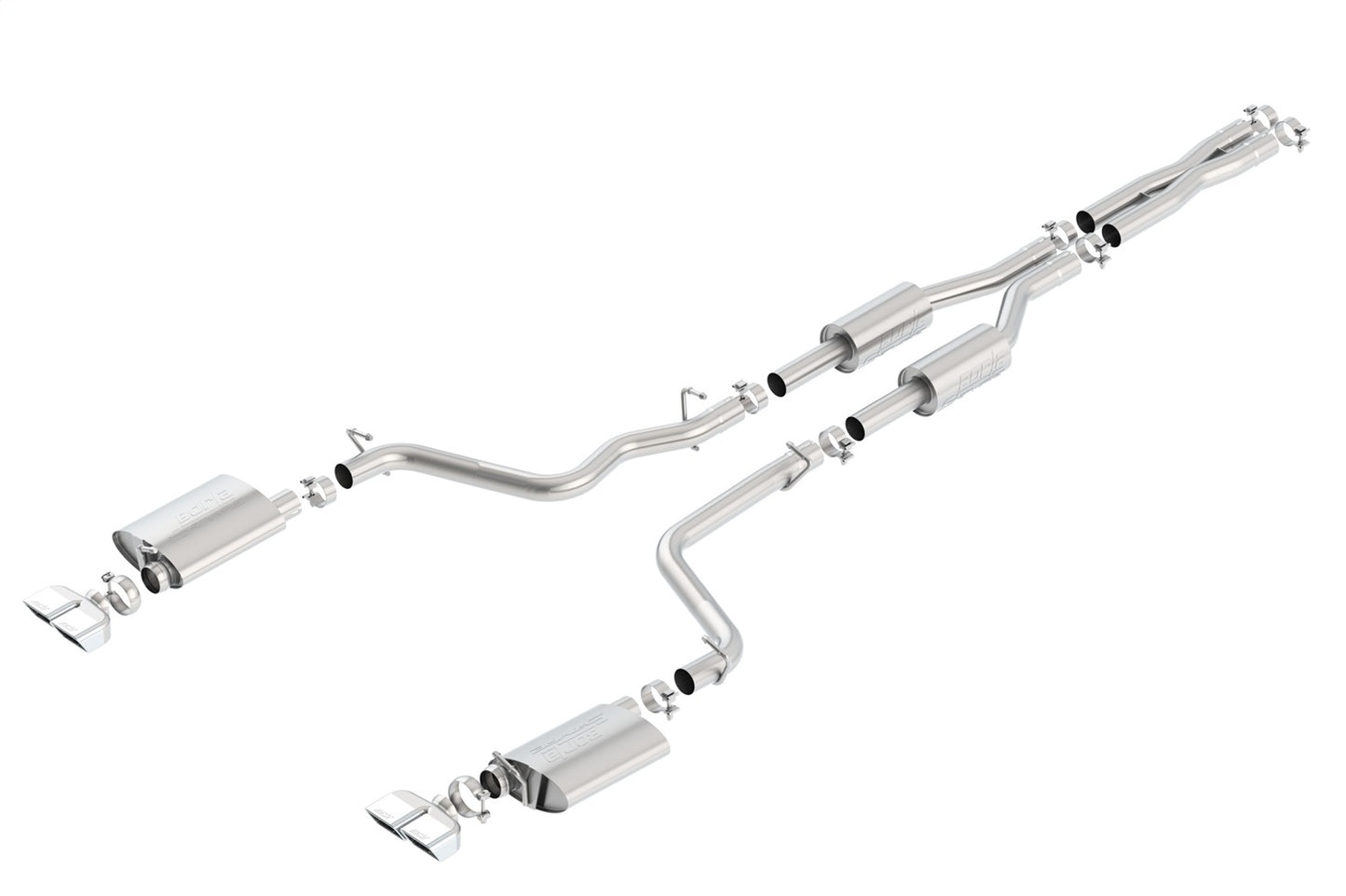 2009-2014 Dodge Challenger R/T Cat-Back Exhaust System S-Type