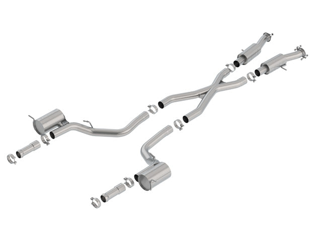 2018-2021 Jeep Grand Cherokee WK2 Trackhawk Cat-Back Exhaust System S-Type