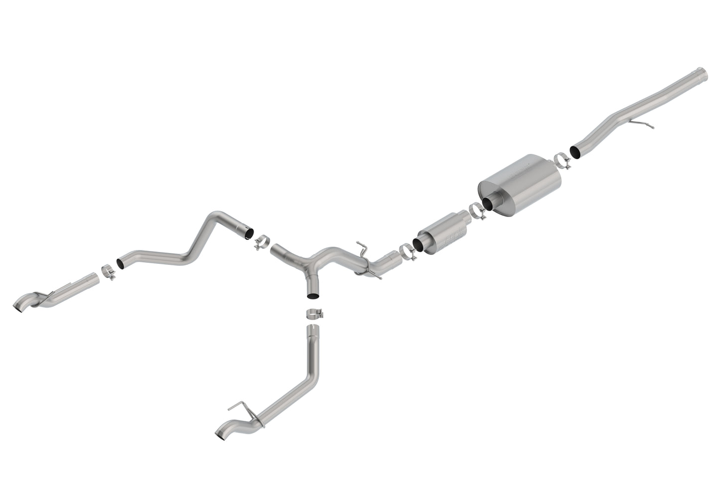 2019-2023 Chevrolet Silverado 1500/ GMC Sierra 1500 6.2L Cat-Back(tm) Exhaust System S-Type