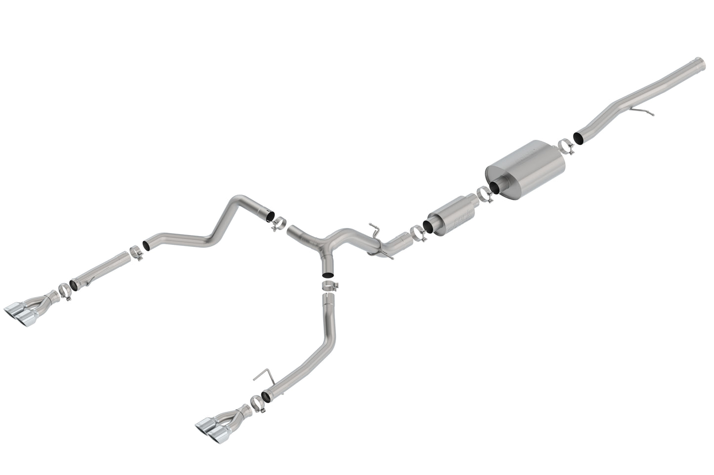 2019-2023 Chevrolet Silverado 1500/ GMC Sierra 1500 6.2L Cat-Back(tm) Exhaust System S-Type