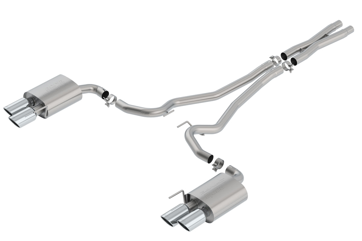Borla 2018-2023 Ford Mustang GT Convertible Cat-Back(tm) Exhaust System S-Type