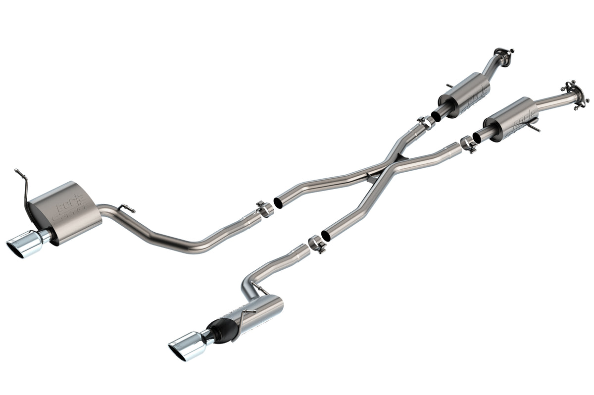 Borla 2014-2021 Jeep Grand Cherokee WK2 3.6L V6 Cat-Back Exhaust System S-Type