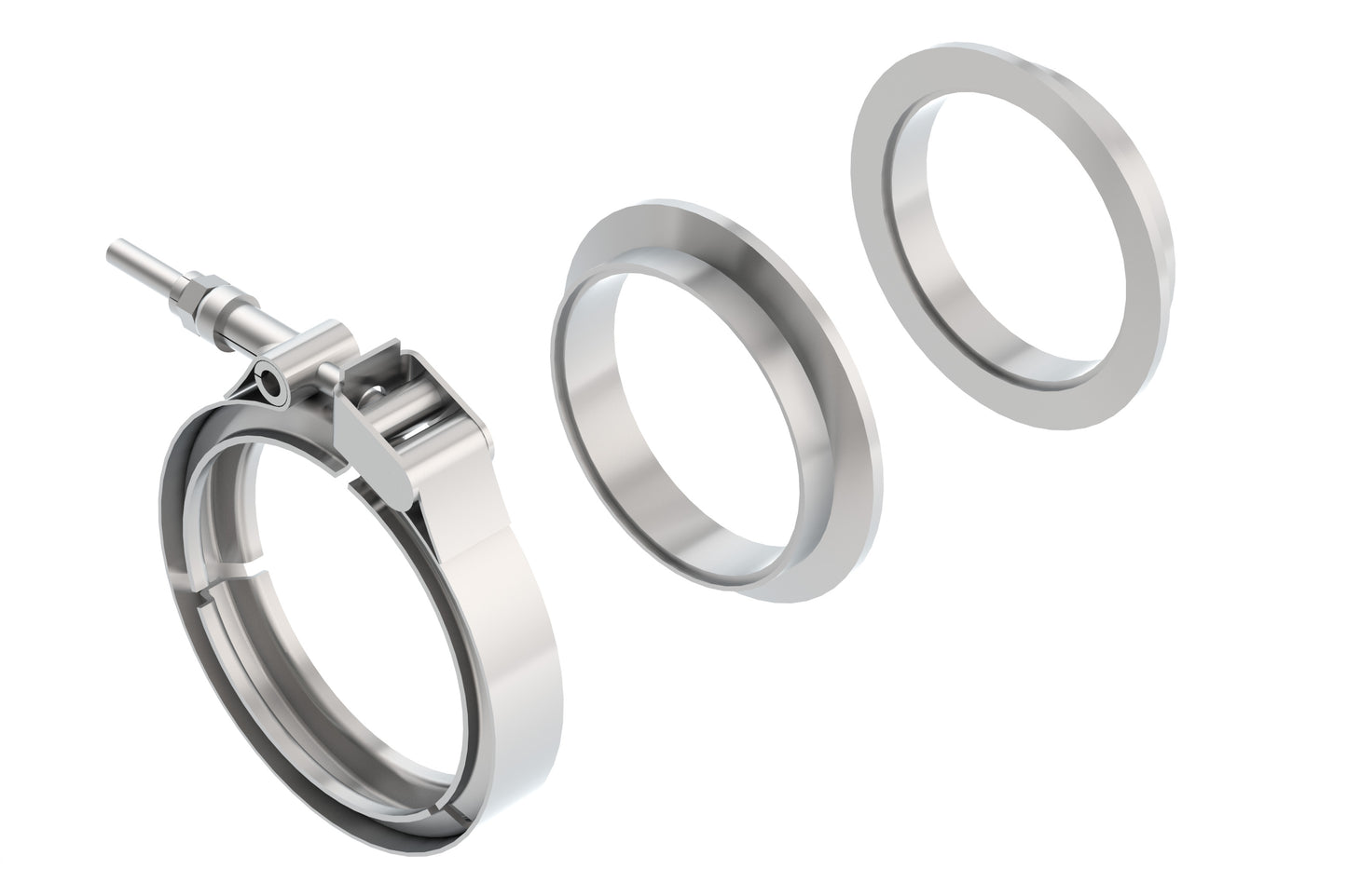 V-Band Clamp 3in T-304 Stainless Steel