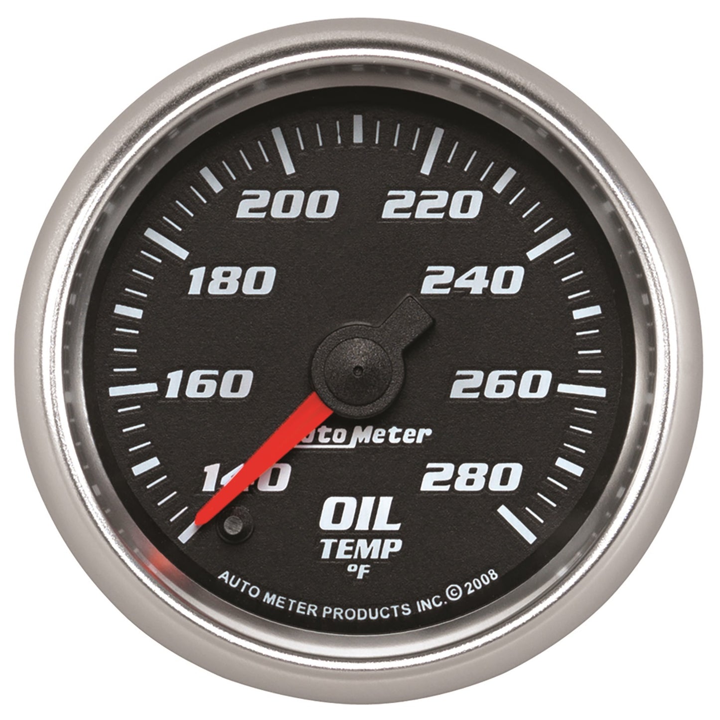 2-1/16 In. OIL TEMPERATURE 140-280 Fahrenheit BLACK PRO-CYCLE
